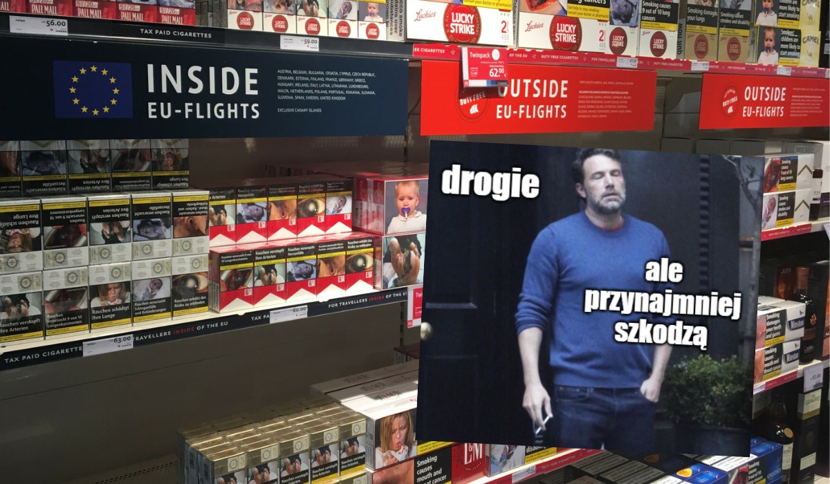 Unia Europejska chce wprowadzić jeszcze większy podatek na fajki, żeby ludzie przestali kopcić