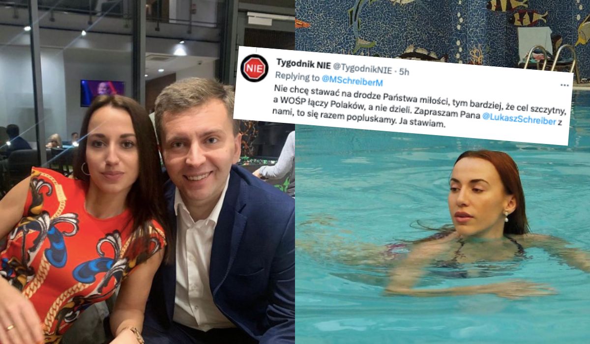 Admin Tygodnika NIE zaprosił posła Schreibera, żeby dołączył do żony na basenie i żeby nie było mu przykro