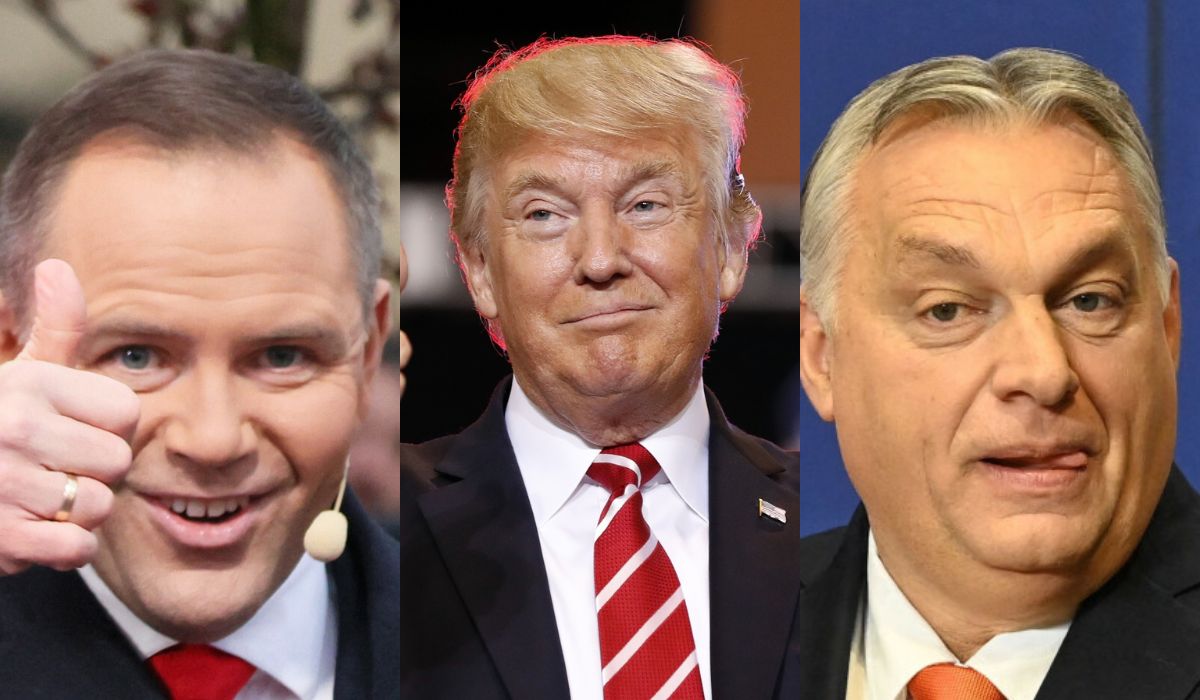 Trump z uznaniem o Nawrockim i Orbanie, ocenił ich jako wzorowych polityków