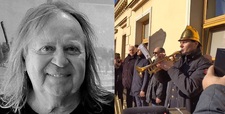 Miłe i delikatne pożegnanie Romualda Lipki w rodzinnym mieście