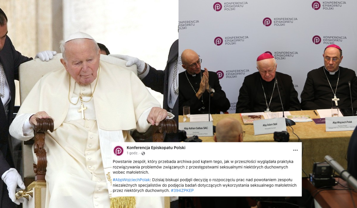 Episkopat obiecuje, że sprawą tuszowania pe*ofilii w Kościele zajmą się specjaliści