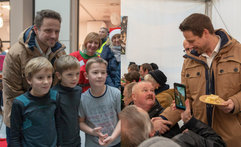 Pierwsza miejska wigilia Trzaskowskiego