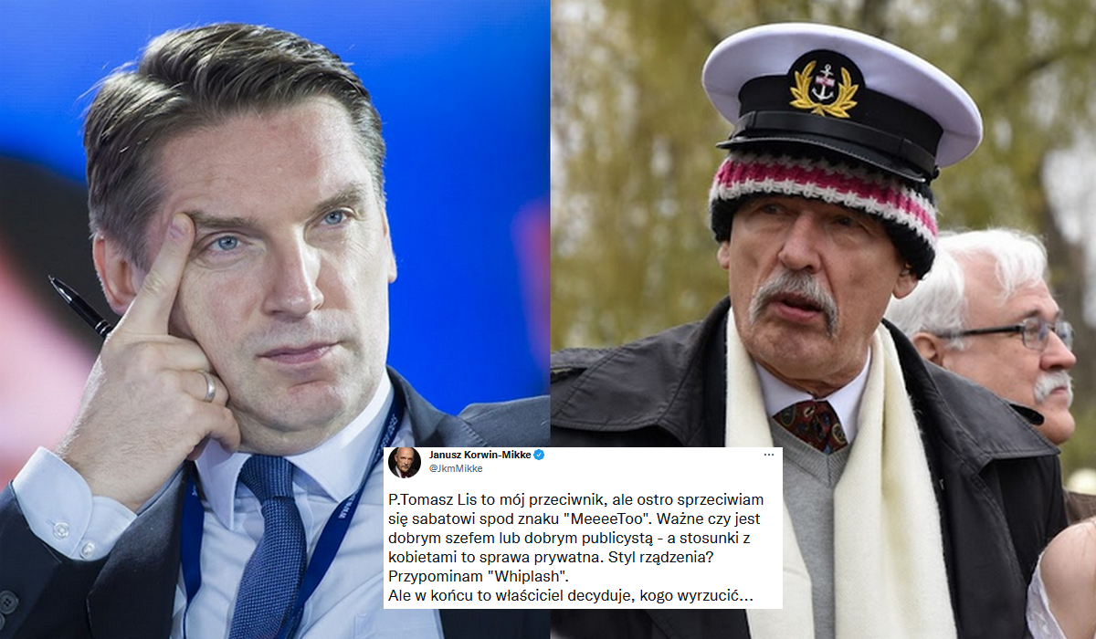 Korwin-Mikke broni Lisa i przypomina film Whiplash, gdzie mistrz darł japę i było dobrze