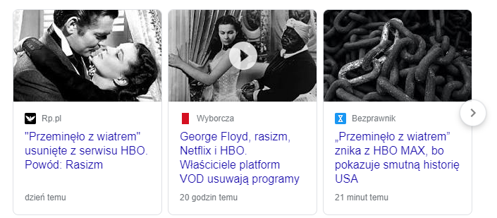 Nie, HBO nie cenzuruje "Przeminęło z Wiatrem", to media robiły "angryclicki"