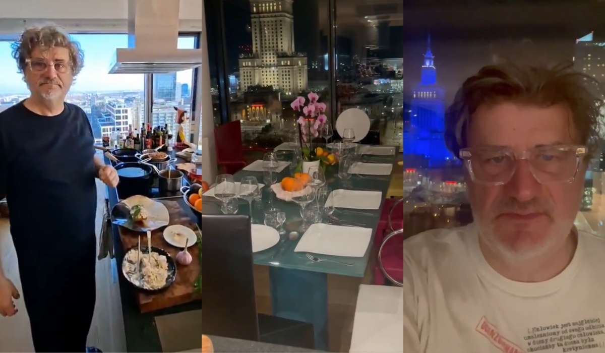 Palikot pomimo "bankructwa i bezdomności" nagrywa z luksusowego apartamentu