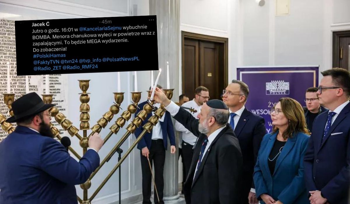 Bombowy polityk Konfederacji został zatrzymany i będzie musiał się gęsto tłumaczyć