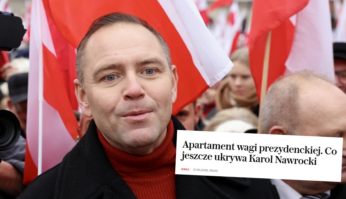 Nawrocki kręci, że wcale nie pomieszkiwał sobie w apartamencie w muzeum, chociaż są na to kwity i świadkowie