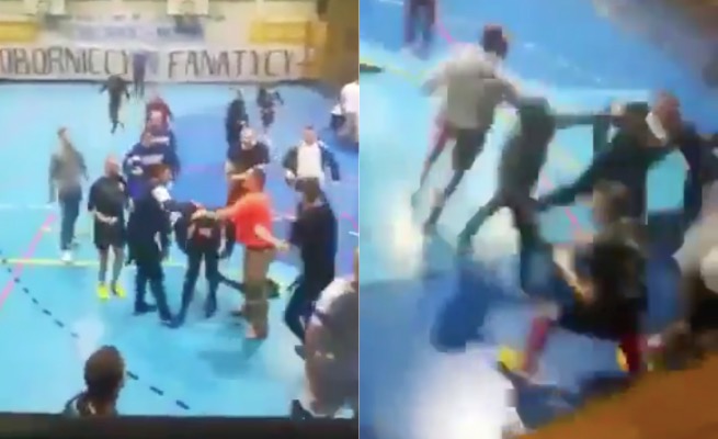 Oborniki: kibice Legii i Zagłębia zaatakowali mecz charytatywny, żeby "zdobyć barwy"