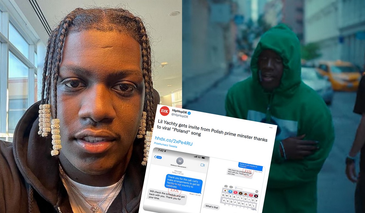 Lil Yachty nagrał teledysk do kawałka Poland i wmieszał w promocję mema z premierem