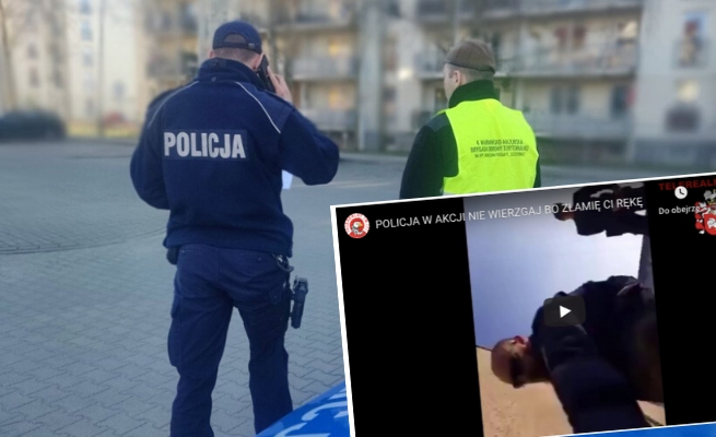 Olsztyn: policjanci wyżyli się na dziewczynie, która jechała rowerem. "Nie wierzgaj, bo ci rękę złamię"