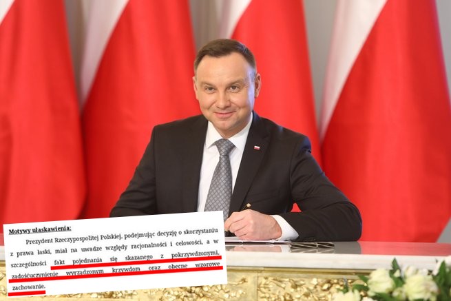 Rzeczpospolita: prezydent Duda ułaskawił pe*ofila i nietrzeźwego rowerzystę recydywistę