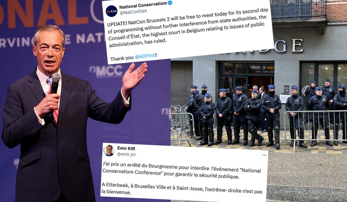 Impreza konserwatystów z Morawieckim jako gwiazdą została trzykrotnie przeniesiona, a w końcu przerwana