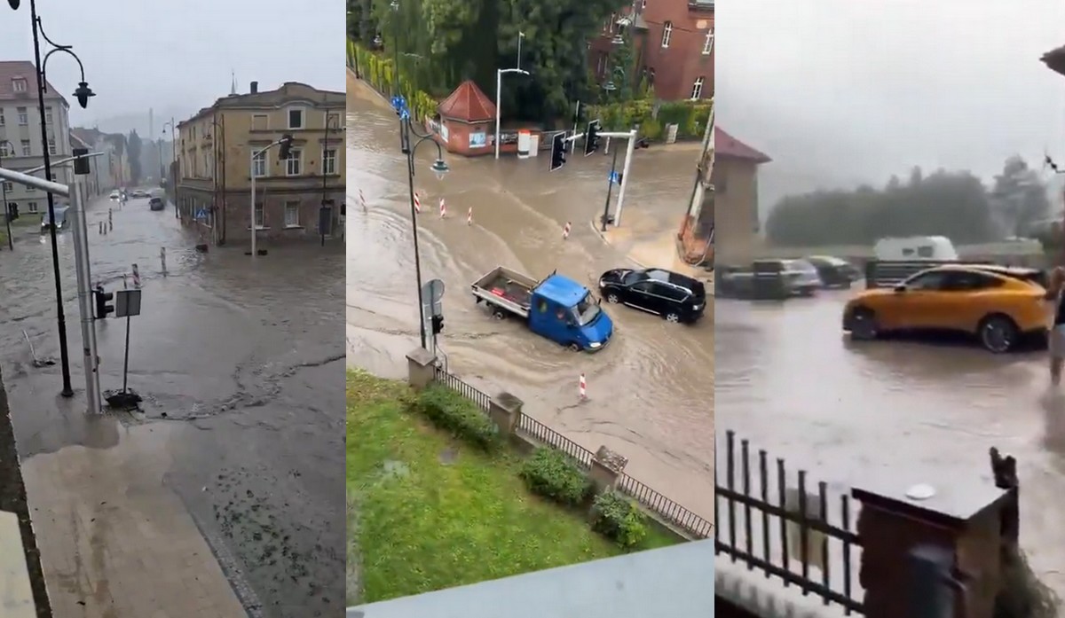 Głuchołazy znowu ucierpiały przez ulewę, rzecznik rządu snuje refleksję, że nie zawsze da się wszystko zabezpieczyć