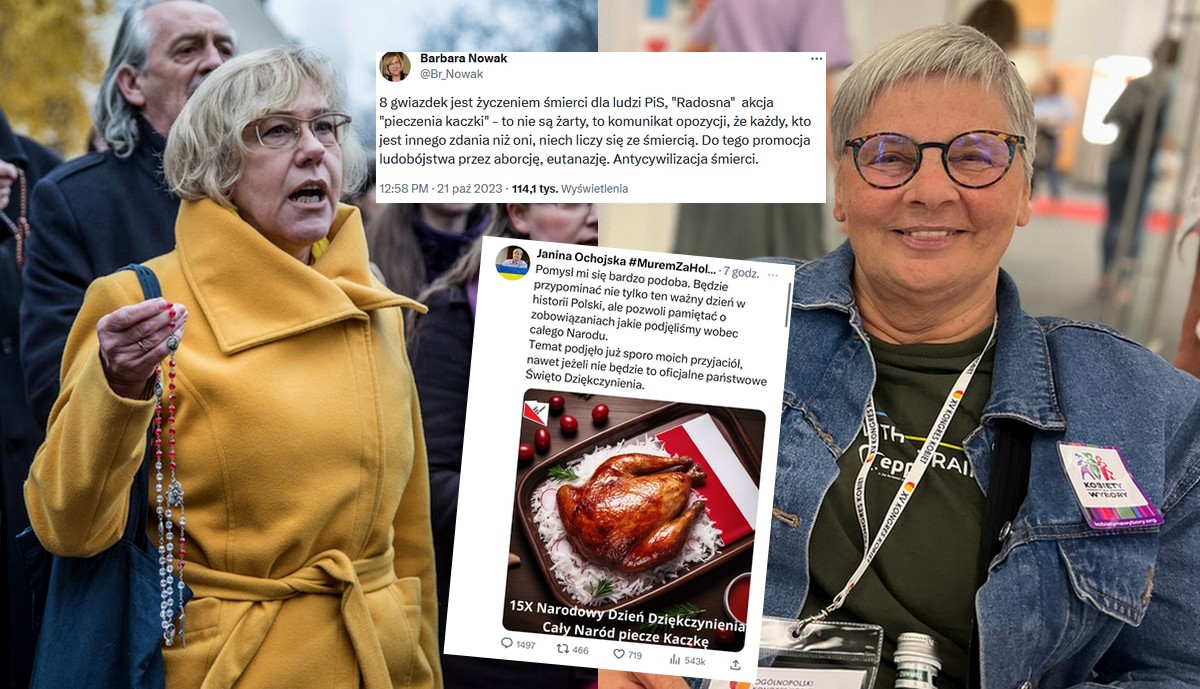 Kurator Nowak po wyborach obraziła się na akcję pieczenia kaczek