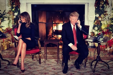 Trump zapytał 7-letniego chłopca, "czy nadal wierzy w Świętego Mikołaja"