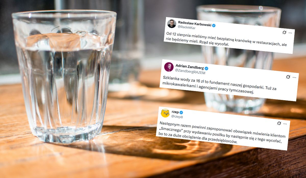 Fakt: rząd w ostatniej chwili wycofał się z pomysłu darmowej kranówki w restauracjach