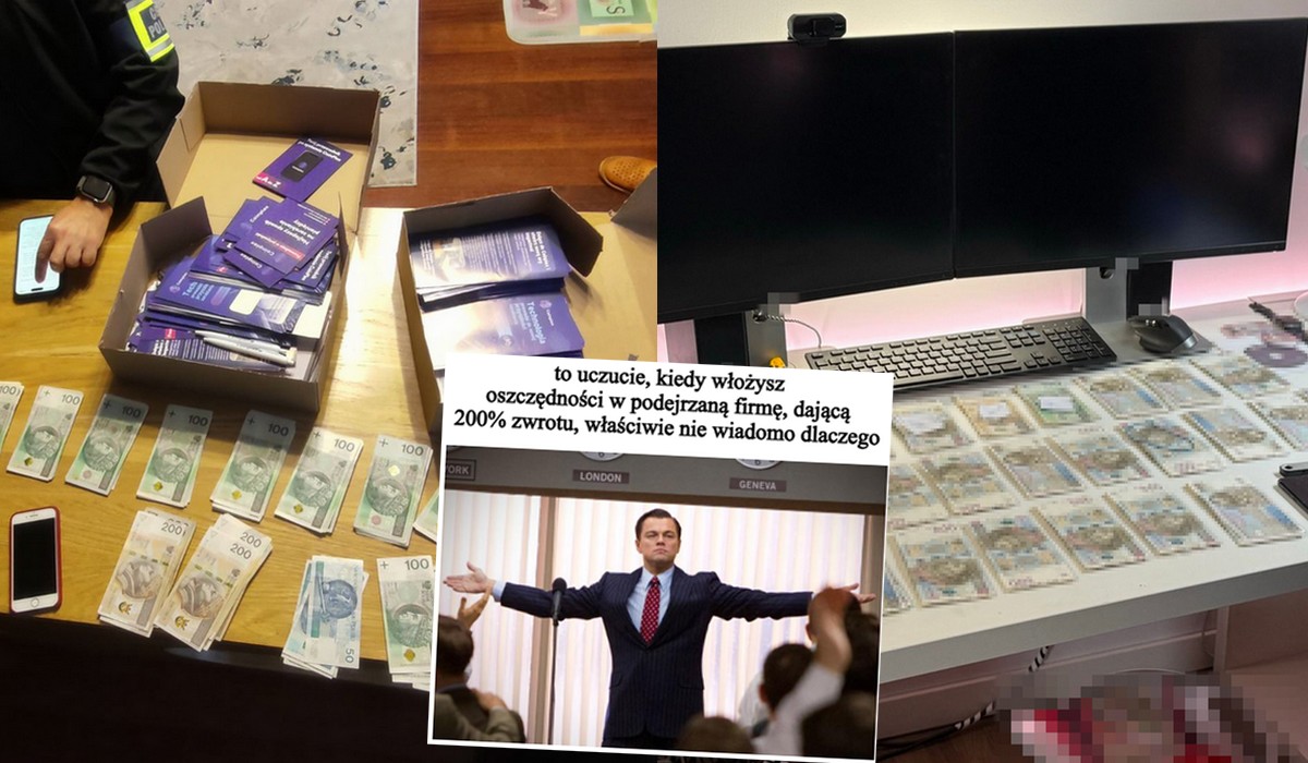 Służby rozbiły piramidę finansową, która z sukcesami znajdowała nowe owieczki