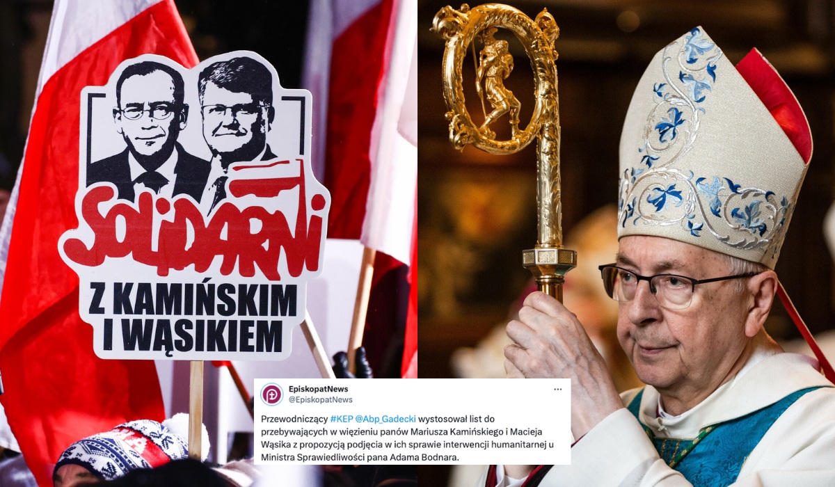 Abp Gądecki chce mediować w sprawie Wąsika i Kamińskiego, proponuje im "interwencję humanitarną"