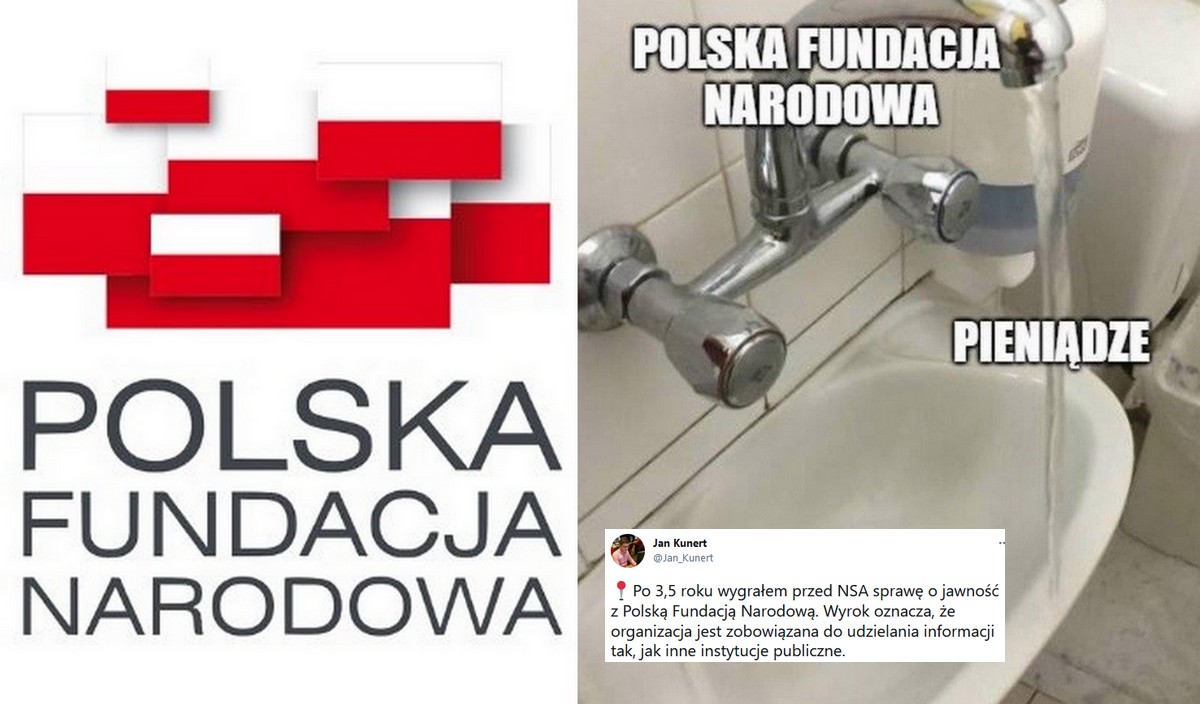 Dziennikarz po 3,5 roku wygrał sprawę o jawność z Polską Fundacją Narodową. Będą musieli pokazać papiery