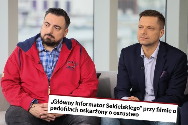 Gazeta Polska i TVP: główny informator Sekielskich oskarżony o oszustwo