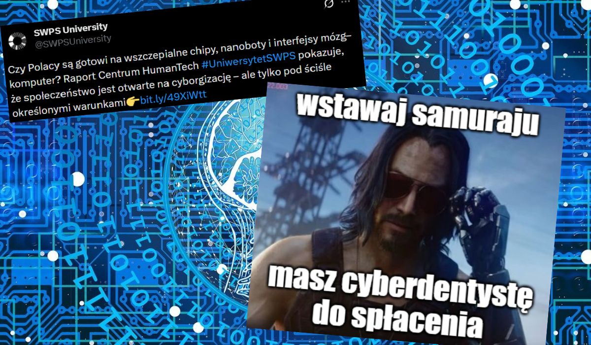 Badanie: Polacy pozytywnie nastawieni do wszczepów i cyborgizacji, o ile są to cele medyczne