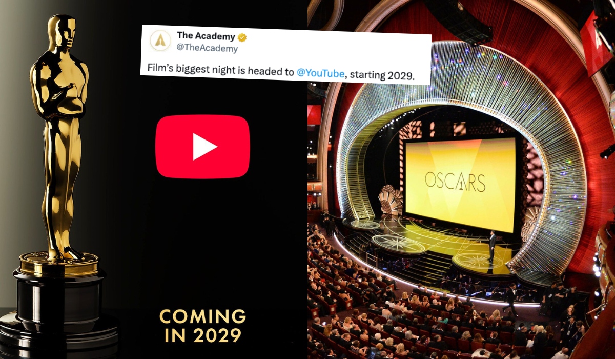 YouTube przejmie na wyłączność transmisję Oscarów od 2029 roku