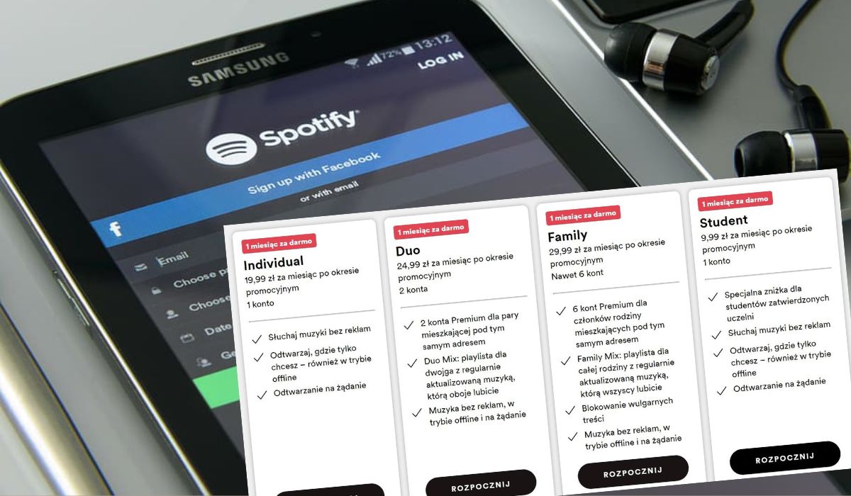 Spotify notuje rekordową liczbę użytkowników i jednocześnie podnosi ceny, chociaż nie w Polsce