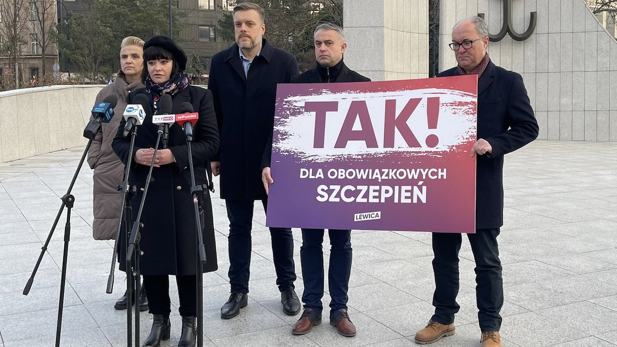 Lewica składa projekt ustawy o obowiązkowych szczepieniach