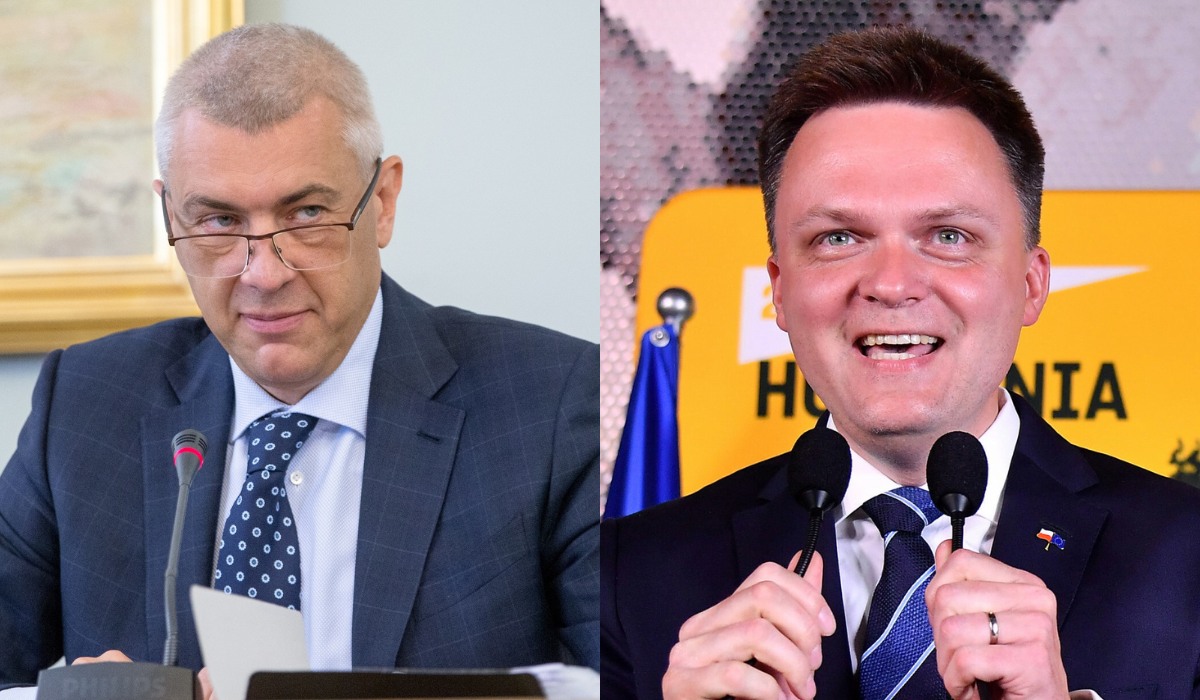 Hołownia potwierdził, że zgłosił Romana Giertycha jako kandydata do Senatu