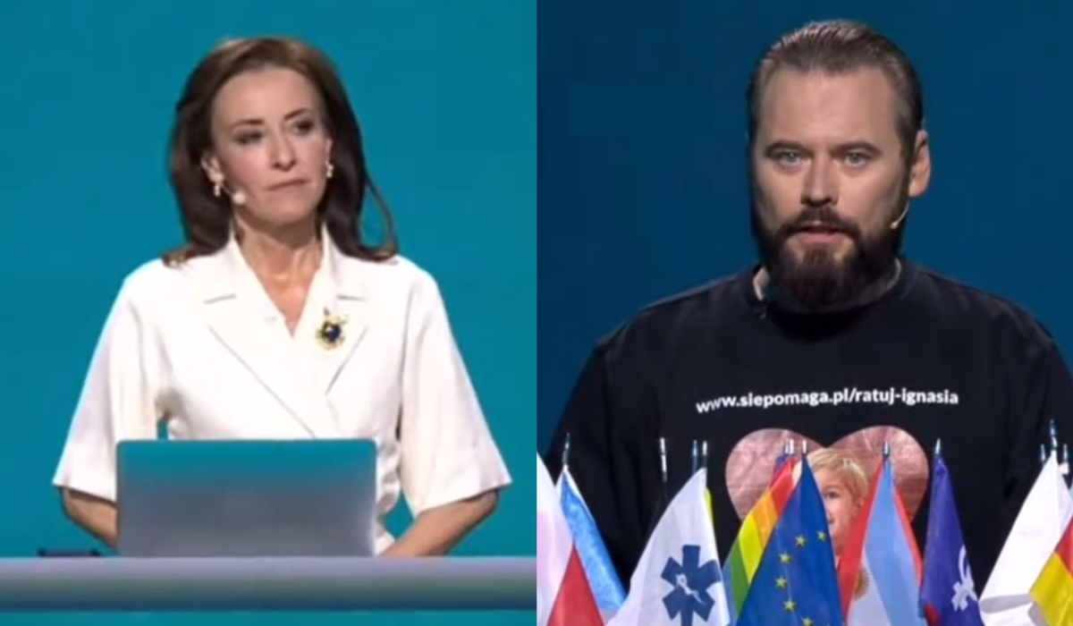 Napinka dziennikarzy: Stanowski wypomniał dziennikarce powiązania, dziennikarka Stanowskiemu TVP