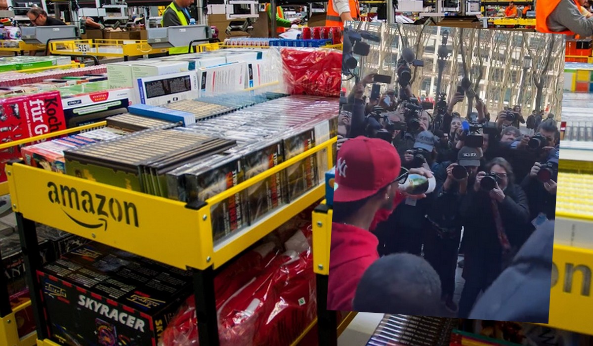 "Kiedy Bezos leciał w kosmos, my zbieraliśmy podpisy" - organizator związku zawodowego w Amazonie świętuje