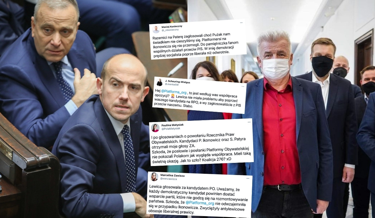 Lewicy trochę przykro, że KO nie poparła Ikonowicza i pyta, co z tą współpracą opozycji