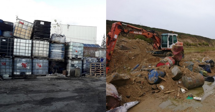 Śląsk: policja rozbiła mafię śmieciową, odpowiedzialną za porzucenie ponad 14 500 ton śmieci