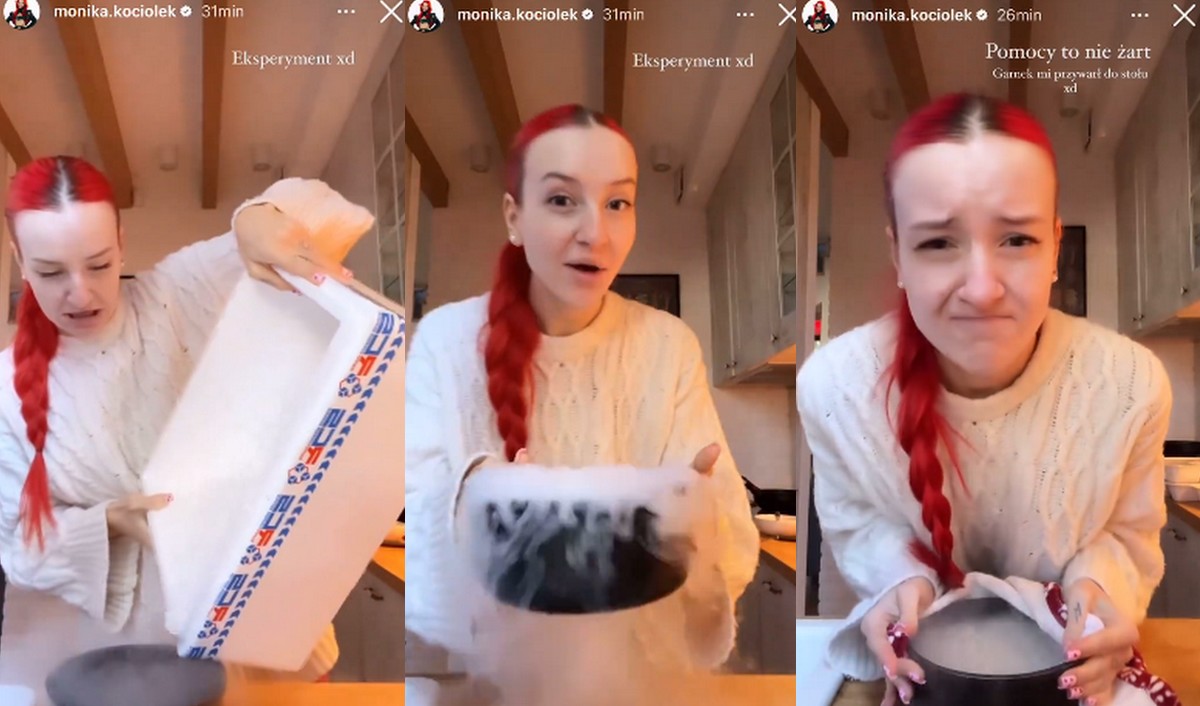 Influencerka bawiła się suchym lodem tak głupio, że ledwo uniknęła kalectwa