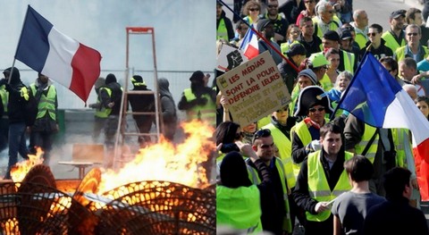 Francja: 15. tydzień protestów żółtych kamizelek