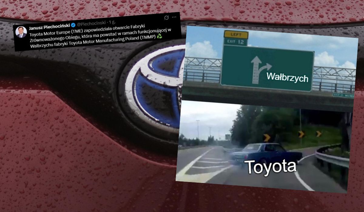 Toyota chce utworzyć w Wałbrzychu zakład recyklingu starych samochodów