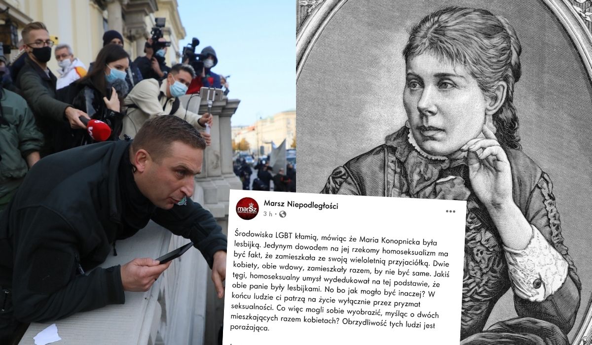 Narodowcy: Konopnicka nie była lesbijką, mieszkała tylko ze swoją przyjaciółką
