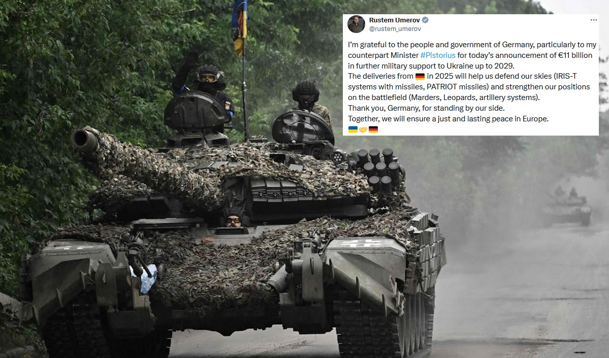 Przez rosyjskie ataki końca wojny nie widać, Niemcy obiecują Ukrainie stałe dozbrajanie