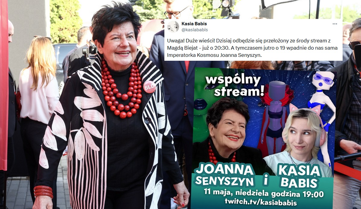 Joanna Senyszyn weźmie udział w streamie grania w Simsy i rozmawiania o polityce