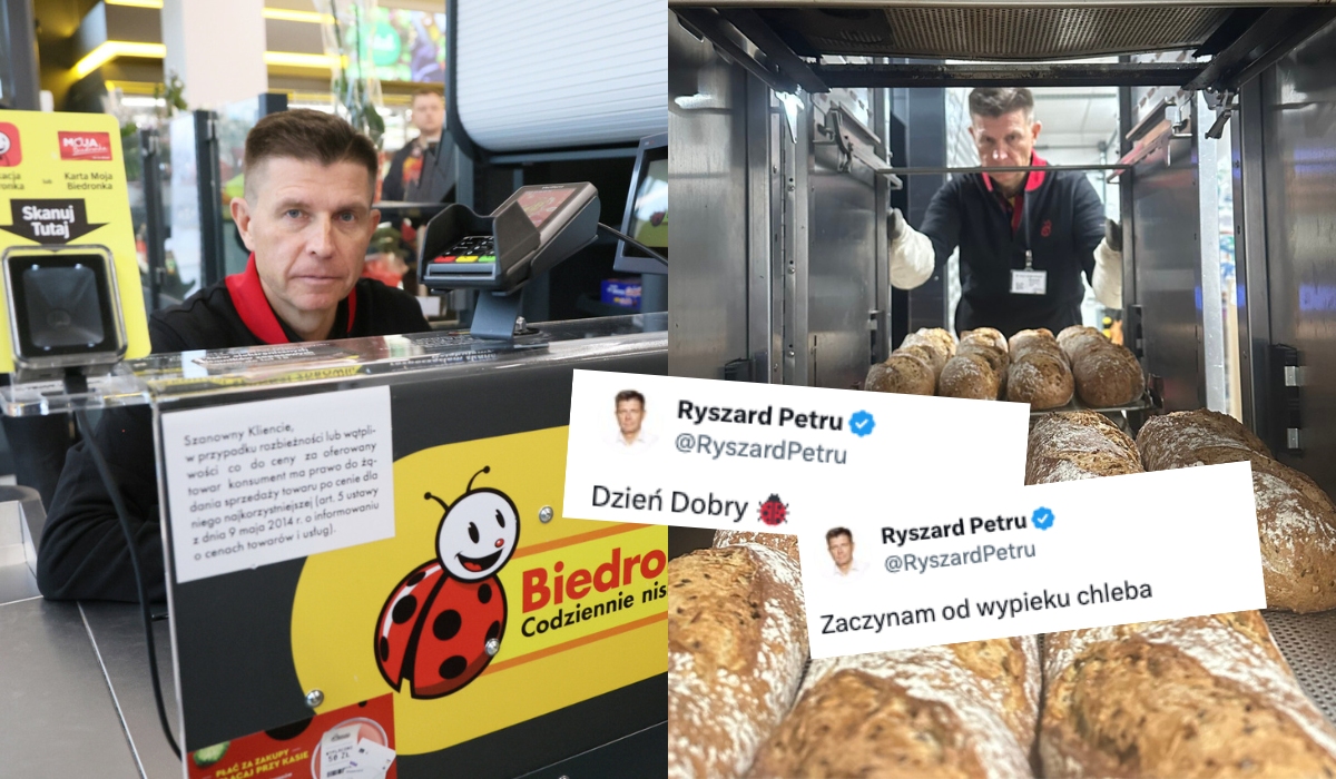 Petru robi fotorelację ze swojego dnia pracy w Biedronce