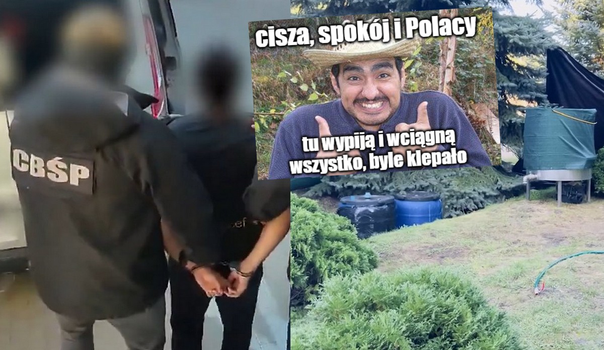 Policja złapała czterech panów z Meksyku, którzy rzucili wszystko i wynieśli się na Podlasie robić metamfetaminę