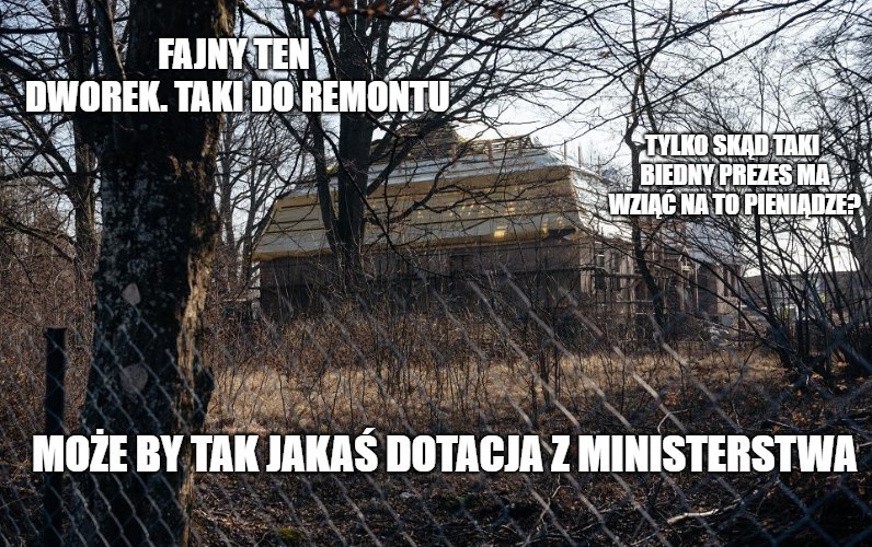 Ministerstwo Kultury sponsoruje remont domu prezesowi Orlenu