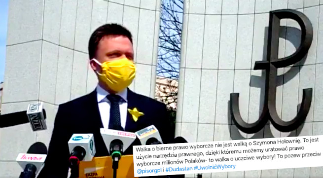 Szymon Hołownia pozywa Skarb Państwa