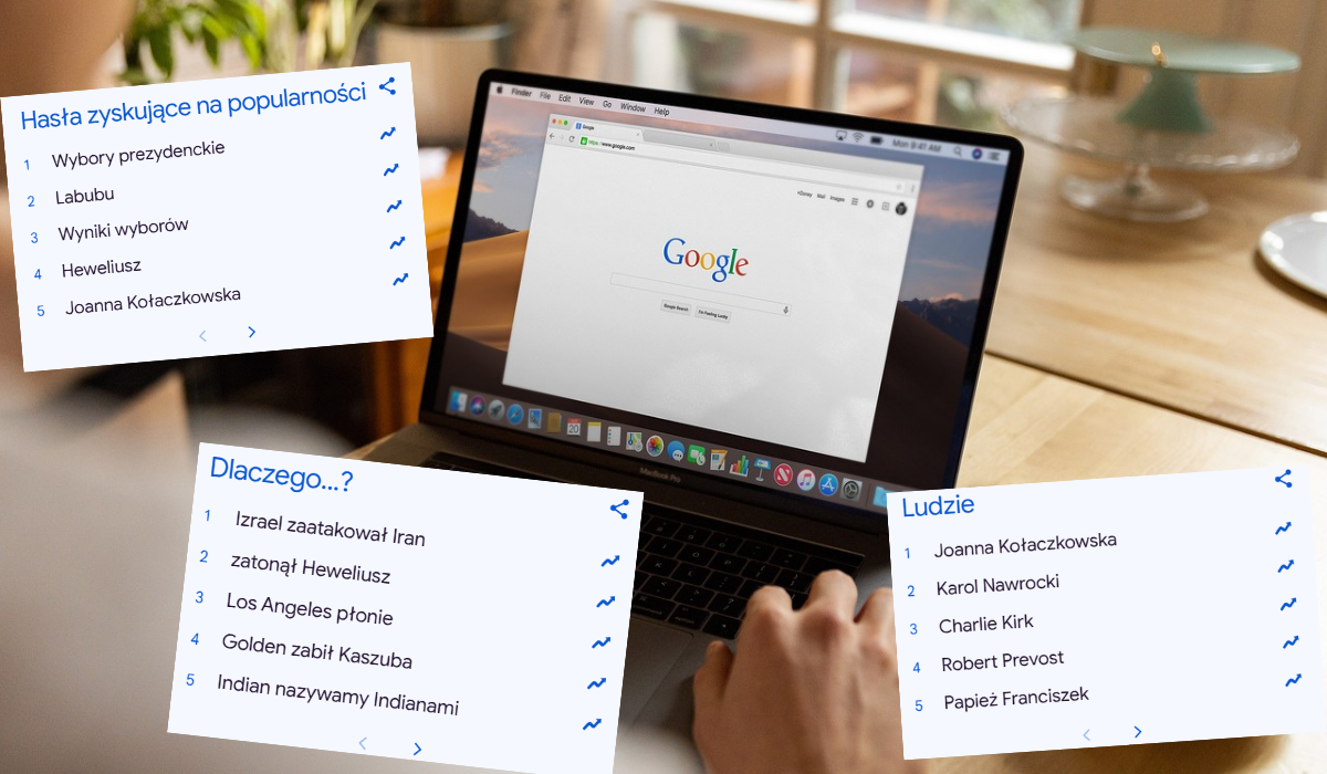 Polacy w tym roku masowo szukali informacji o wyborach, labubu i katastrofie Heweliusza