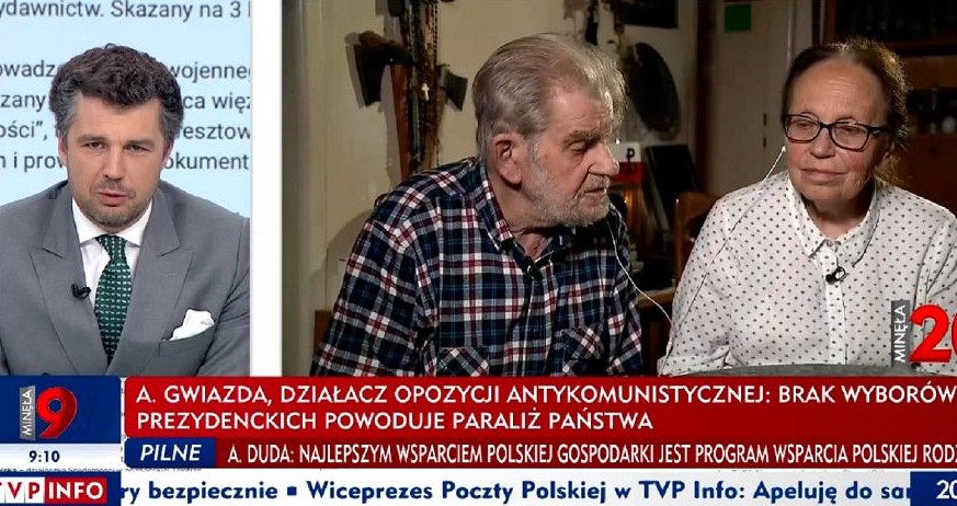 Andrzej Gwiazda przyznał na antenie, że "list Legend Solidarności" napisali w TVP