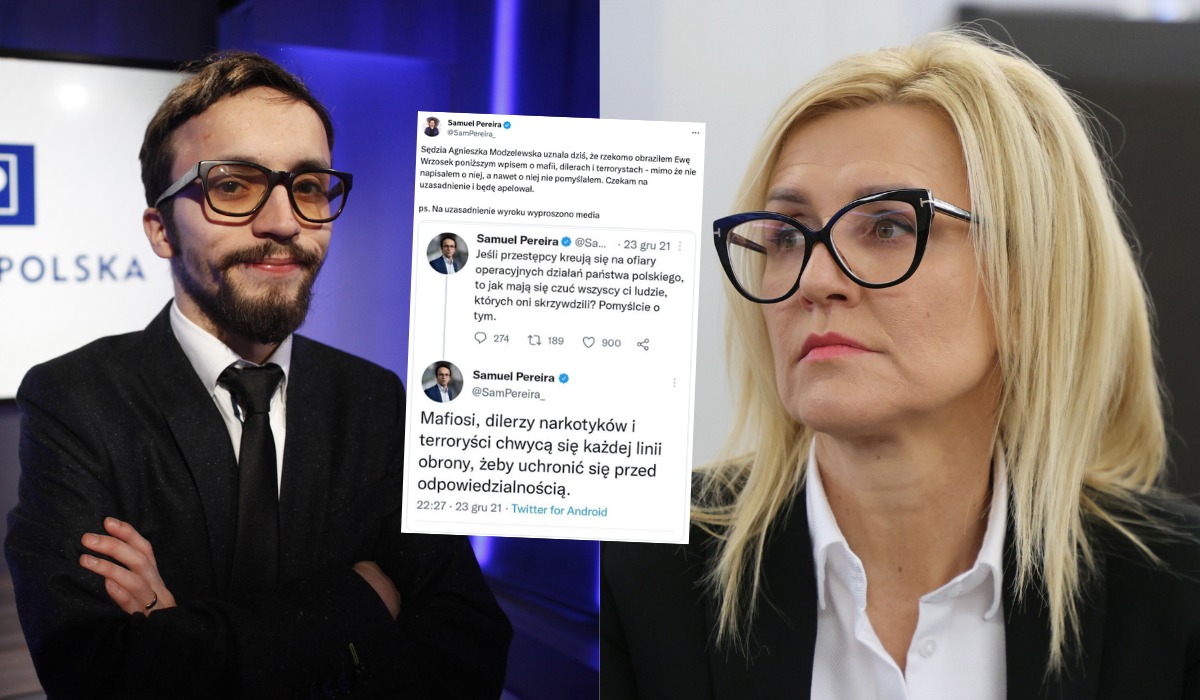 Samuel Pereira skazany na prace społeczne za zniesławienie prokurator Wrzosek