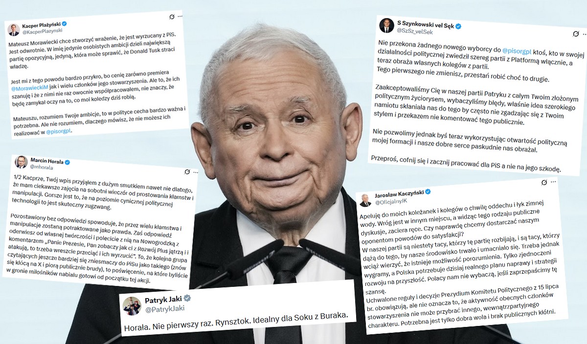 Chociaż prezes Kaczyński nie pozwala, posłowie PiS żrą się między sobą publicznie w internecie