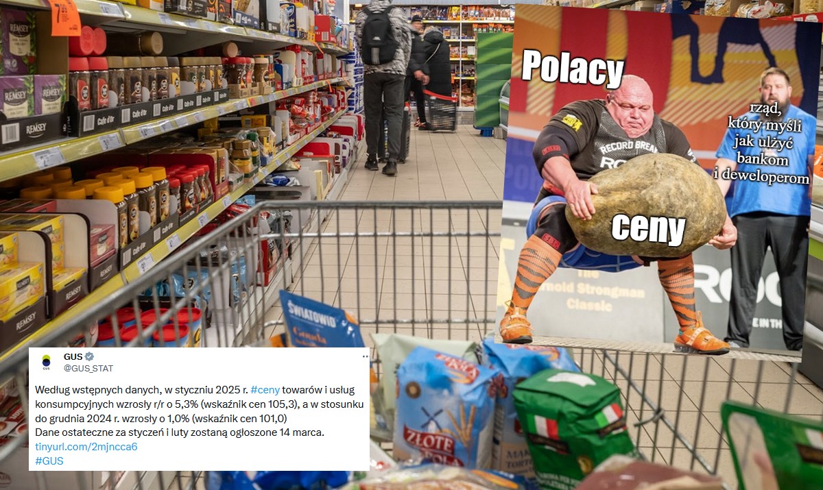 Wbrew nadziejom i prognozom NBP inflacja znowu powyżej 5%