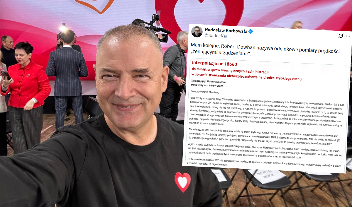 Posłowi KO nie podobają się pomiary prędkości na drogach