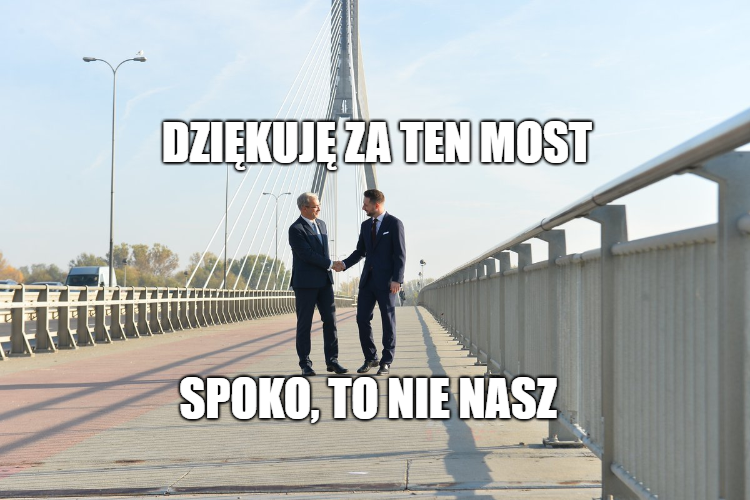 Patryk Jaki: "Trudno, żeby nasz rząd finansował mosty dla Trzaskowskiego"